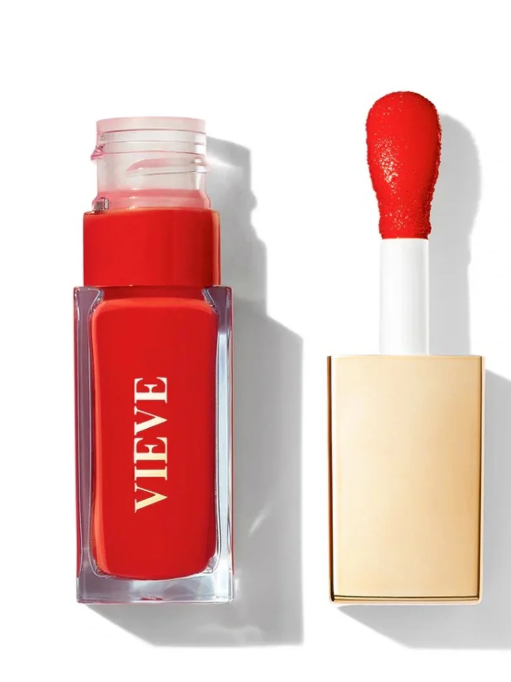 VIEVE Lip  Dew Glossy Lip Oil - Cherub, Cherry Strawberry & Skin Dew Multitasker
